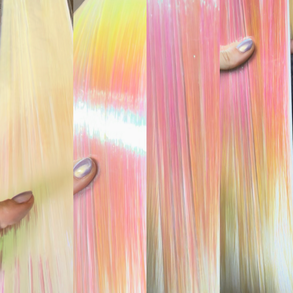 Tinsel per Capelli 120 cm – Ciocche Glitter per Braids, Boho Styles e Dreadlocks