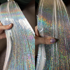 Tinsel per Capelli 120 cm – Ciocche Glitter per Braids, Boho Styles e Dreadlocks