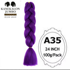 Coarse Jumbo Hair | 100 g | 60 cm | Fibra Ad Alta Temperatura