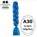 Coarse Jumbo Hair | 100 g | 60 cm | Fibra Ad Alta Temperatura