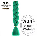 Coarse Jumbo Hair | 100 g | 60 cm | Fibra Ad Alta Temperatura