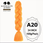Coarse Jumbo Hair | 100 g | 60 cm | Fibra Ad Alta Temperatura