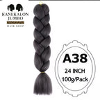 Coarse Jumbo Hair | 100 g | 60 cm | Fibra Ad Alta Temperatura