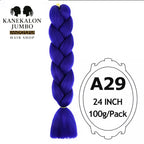 Coarse Jumbo Hair | 100 g | 60 cm | Fibra Ad Alta Temperatura