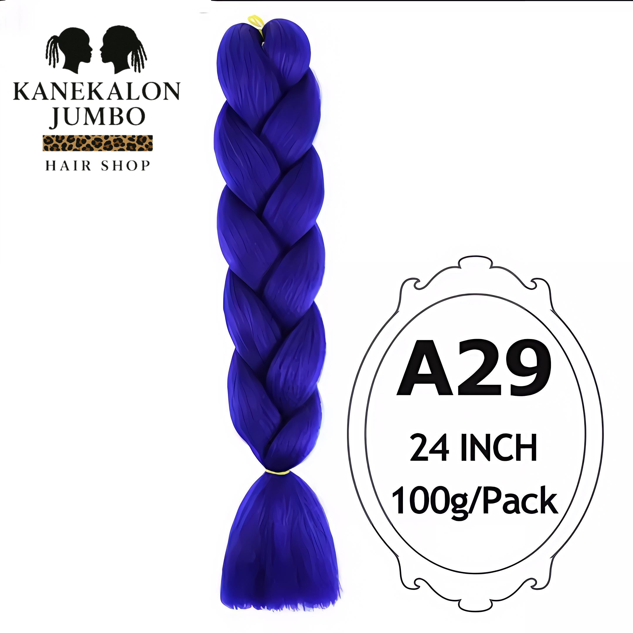 Coarse Jumbo Hair | 100 g | 60 cm | Fibra Ad Alta Temperatura