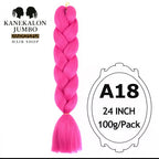 Coarse Jumbo Hair | 100 g | 60 cm | Fibra Ad Alta Temperatura