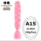 Coarse Jumbo Hair | 100 g | 60 cm | Fibra Ad Alta Temperatura