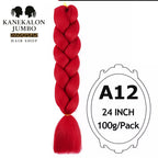 Coarse Jumbo Hair | 100 g | 60 cm | Fibra Ad Alta Temperatura
