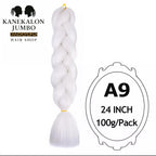 Coarse Jumbo Hair | 100 g | 60 cm | Fibra Ad Alta Temperatura