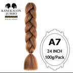 Coarse Jumbo Hair | 100 g | 60 cm | Fibra Ad Alta Temperatura