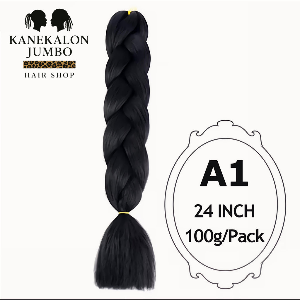 Coarse Jumbo Hair | 100 g | 60 cm | Fibra Ad Alta Temperatura