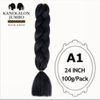 Coarse Jumbo Hair | 100 g | 60 cm | Fibra Ad Alta Temperatura