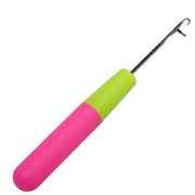 Crochet Hook for Crochet Appliqués, Dreadlocks and Braids – Ergonomic Two-Tone Handle