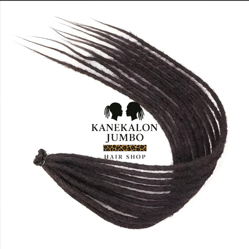 10 Single Ended Dreadlocks – 60cm