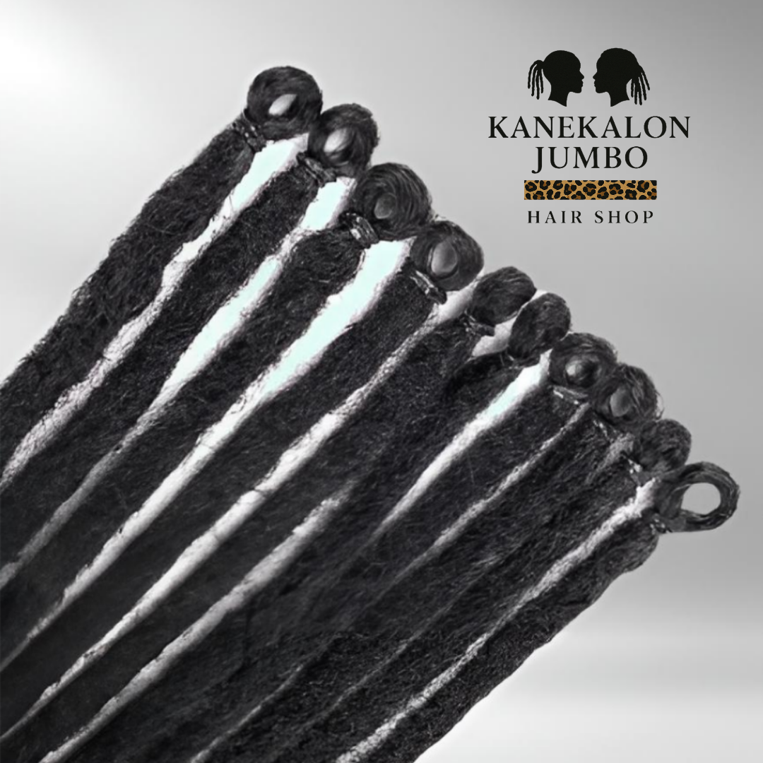 10 Single Ended Dreadlocks – 60cm