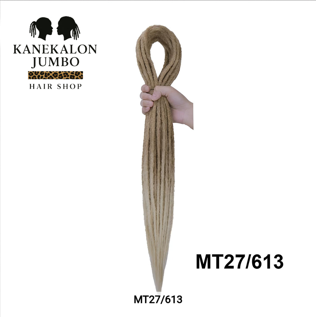 10 Double Ended Dreadlocks – 60 cm