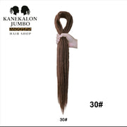 Set 10 Dreadlocks Double Ended - 60 cm – #30 (reddish dark brown)