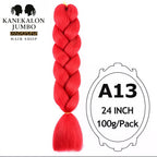 Coarse Jumbo Hair | 100 g | 60 cm | Fibra Ad Alta Temperatura