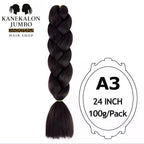 Coarse Jumbo Hair | 100 g | 60 cm | Fibra Ad Alta Temperatura