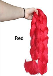 Lilito Kanekalon Low-temperature Jumbo Hair 150 grams – Red