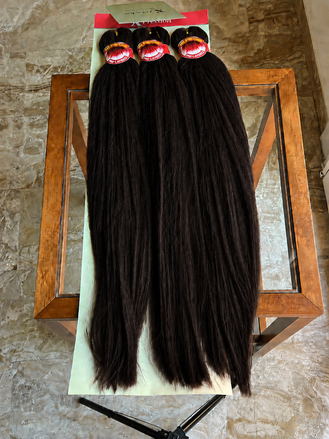 EZ Braid Confezione Risparmio Pre Stretched Kanekalon Hair 52” 270 g