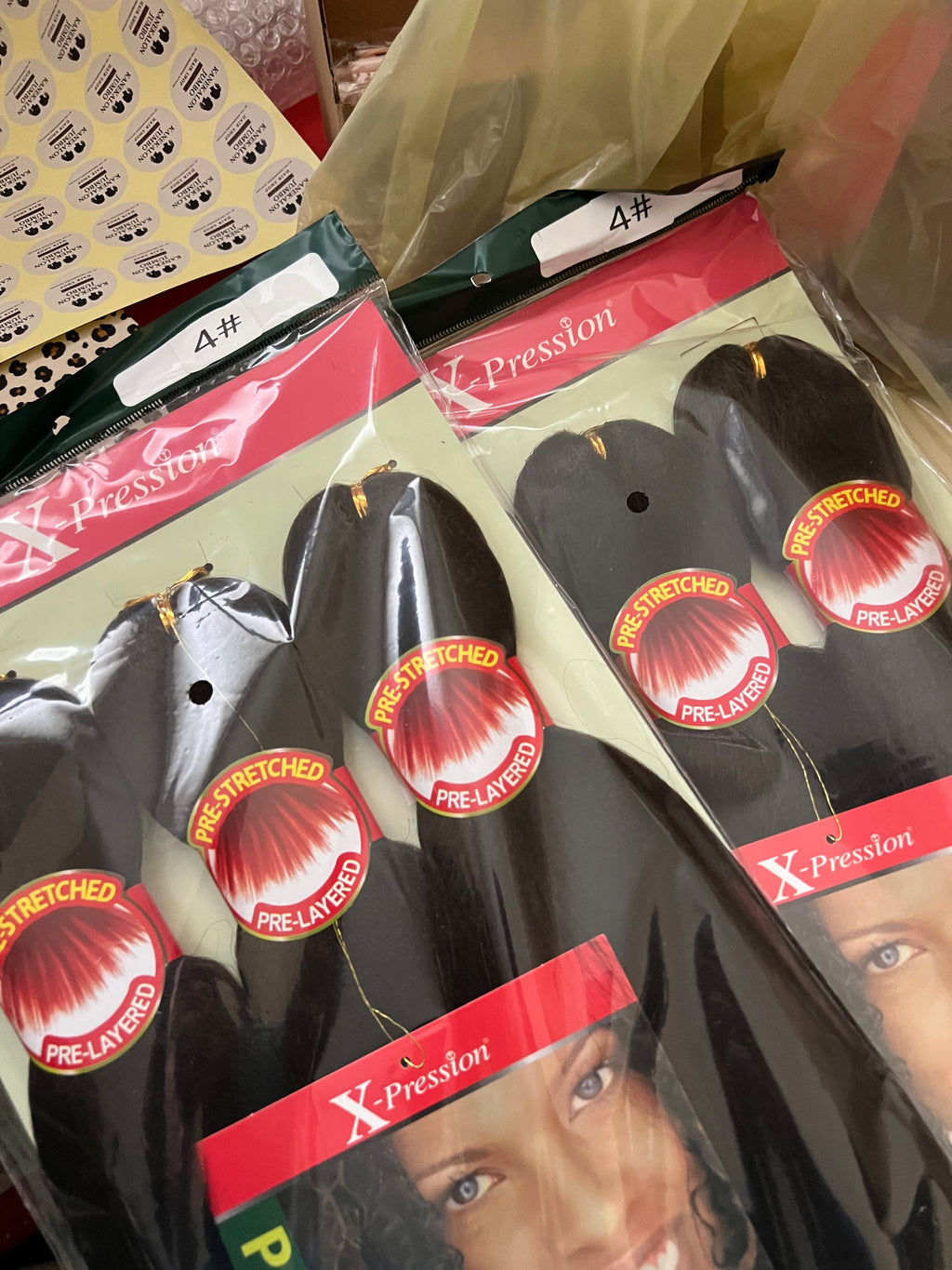 EZ Braid Confezione Risparmio Pre Stretched Kanekalon Hair 52” 270 g