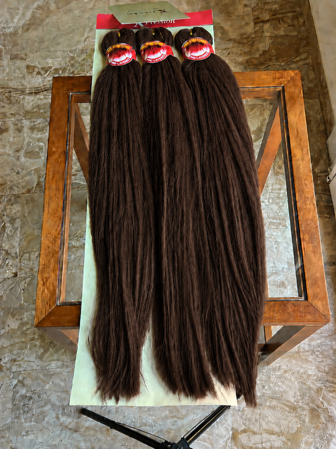 EZ Braid Confezione Risparmio Pre Stretched Kanekalon Hair 52” 270 g