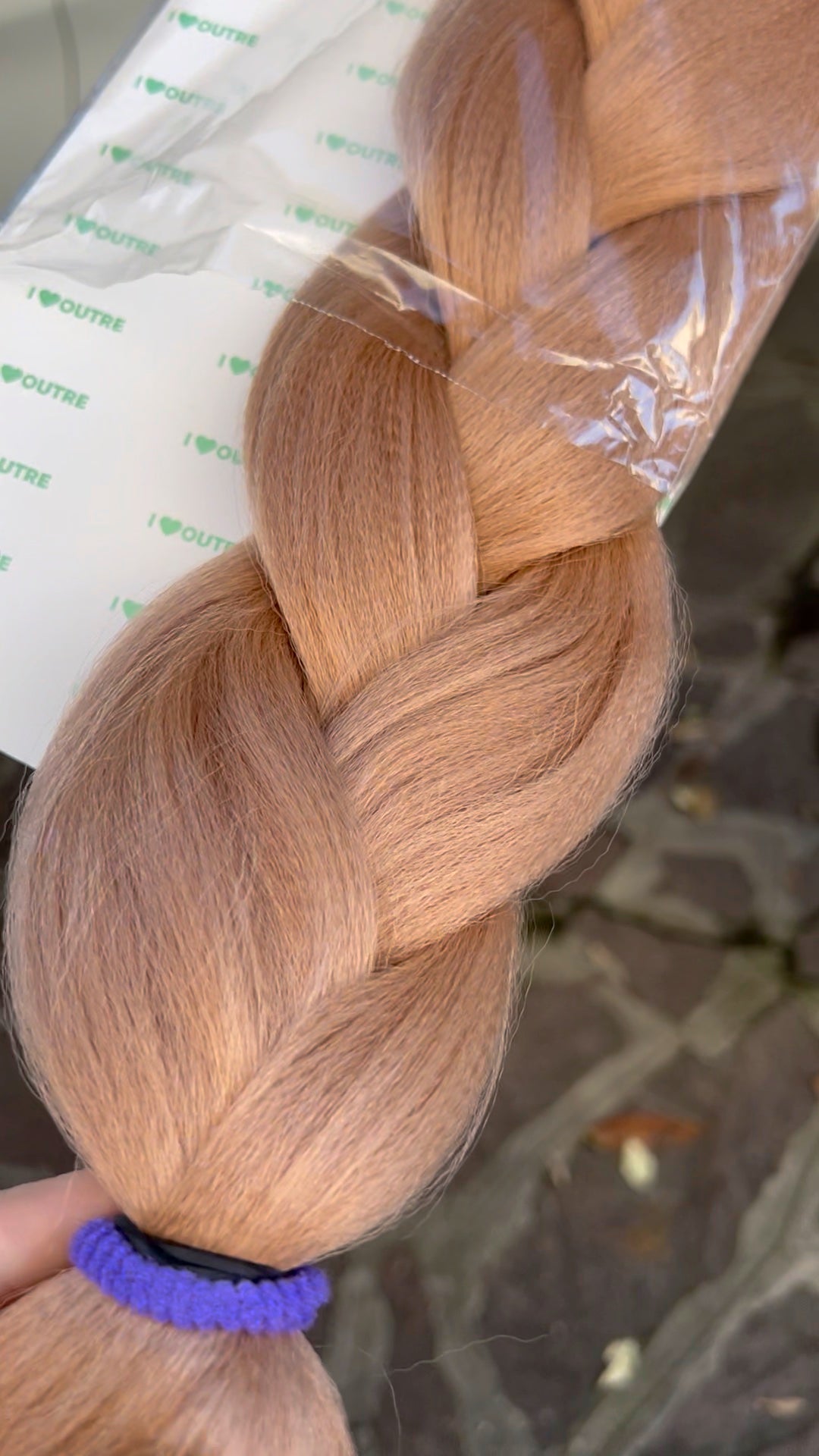 OUTRE ULTRA BRAID 165 g 82" | Kanekalon Low Temperature Fiber – Hot Water Setting