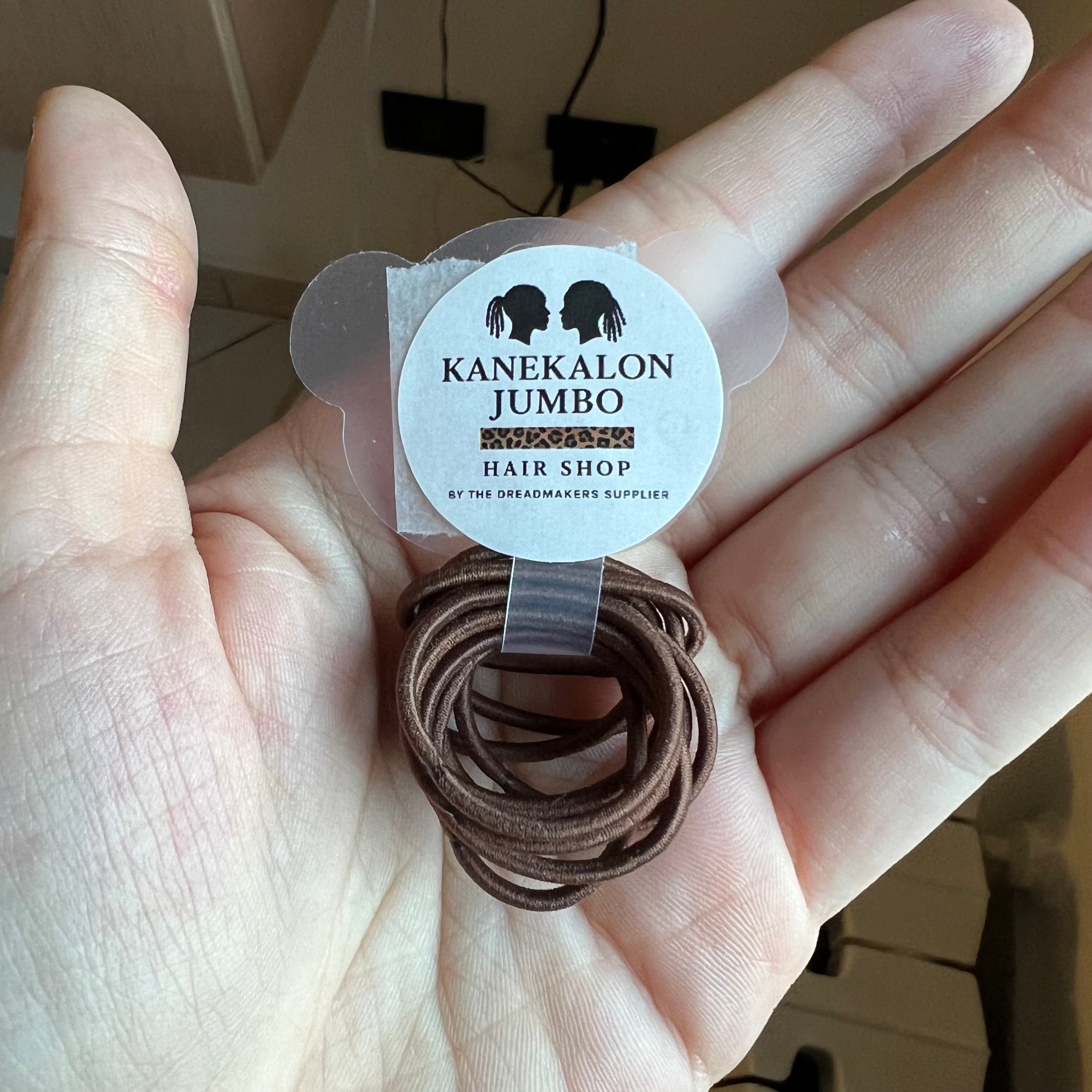 Mini Reusable Elastics for Dreadlocks and Hairstyling – 10 pcs | Ø 2 mm – Professional Use