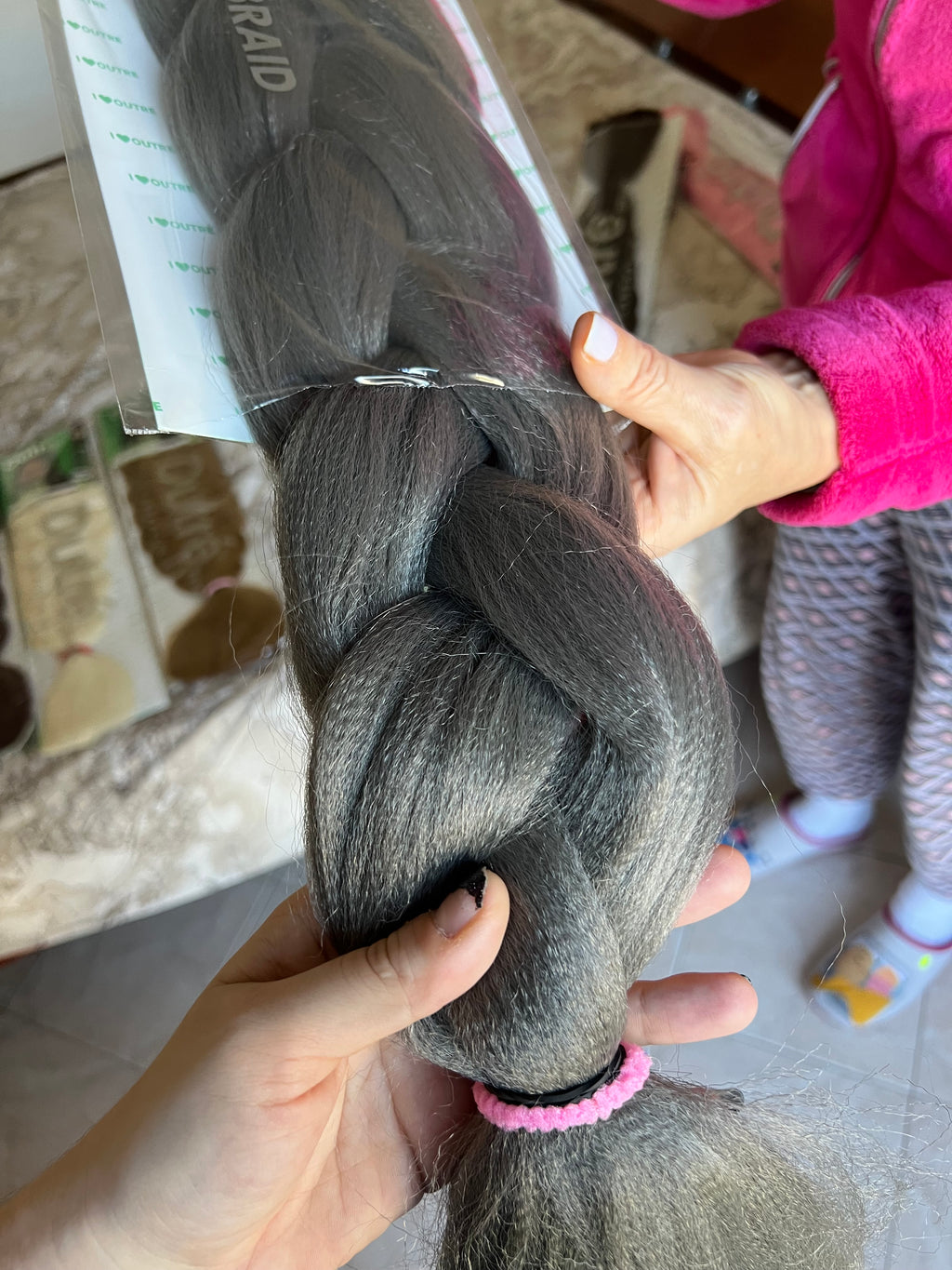 OUTRE ULTRA BRAID 165 g 82" | Fibra Kanekalon Low Temperature – Hot Water Setting