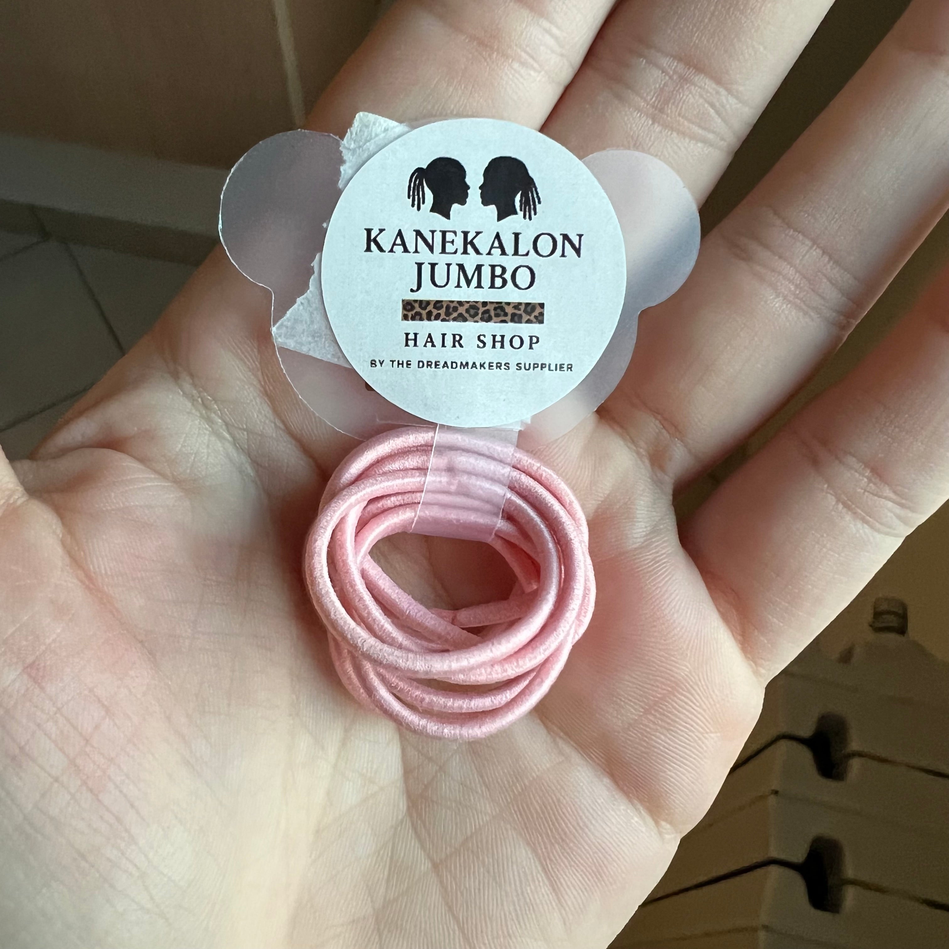 Mini Reusable Elastics for Dreadlocks and Hairstyling – 10 pcs | Ø 2 mm – Professional Use