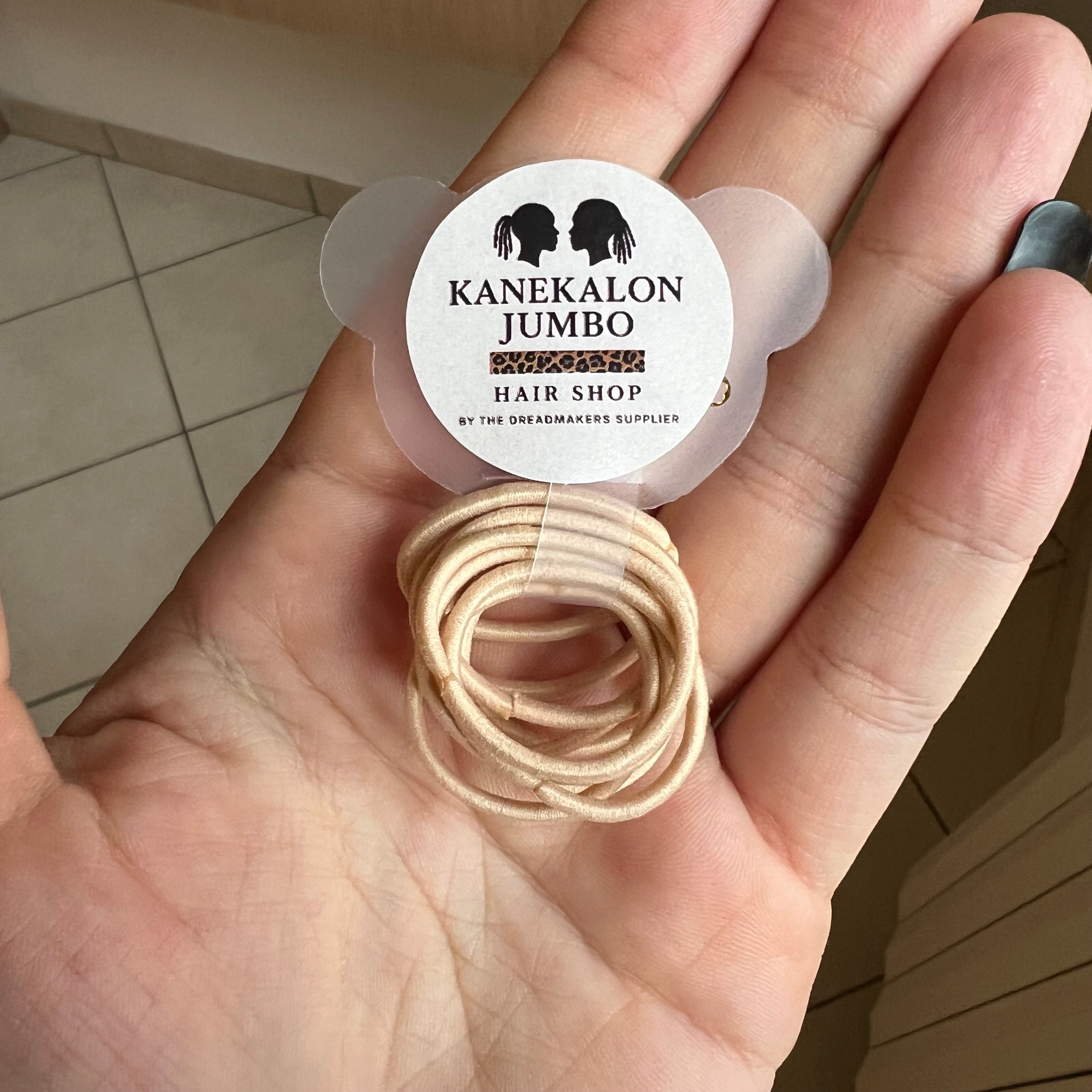 Mini Reusable Elastics for Dreadlocks and Hairstyling – 10 pcs | Ø 2 mm – Professional Use