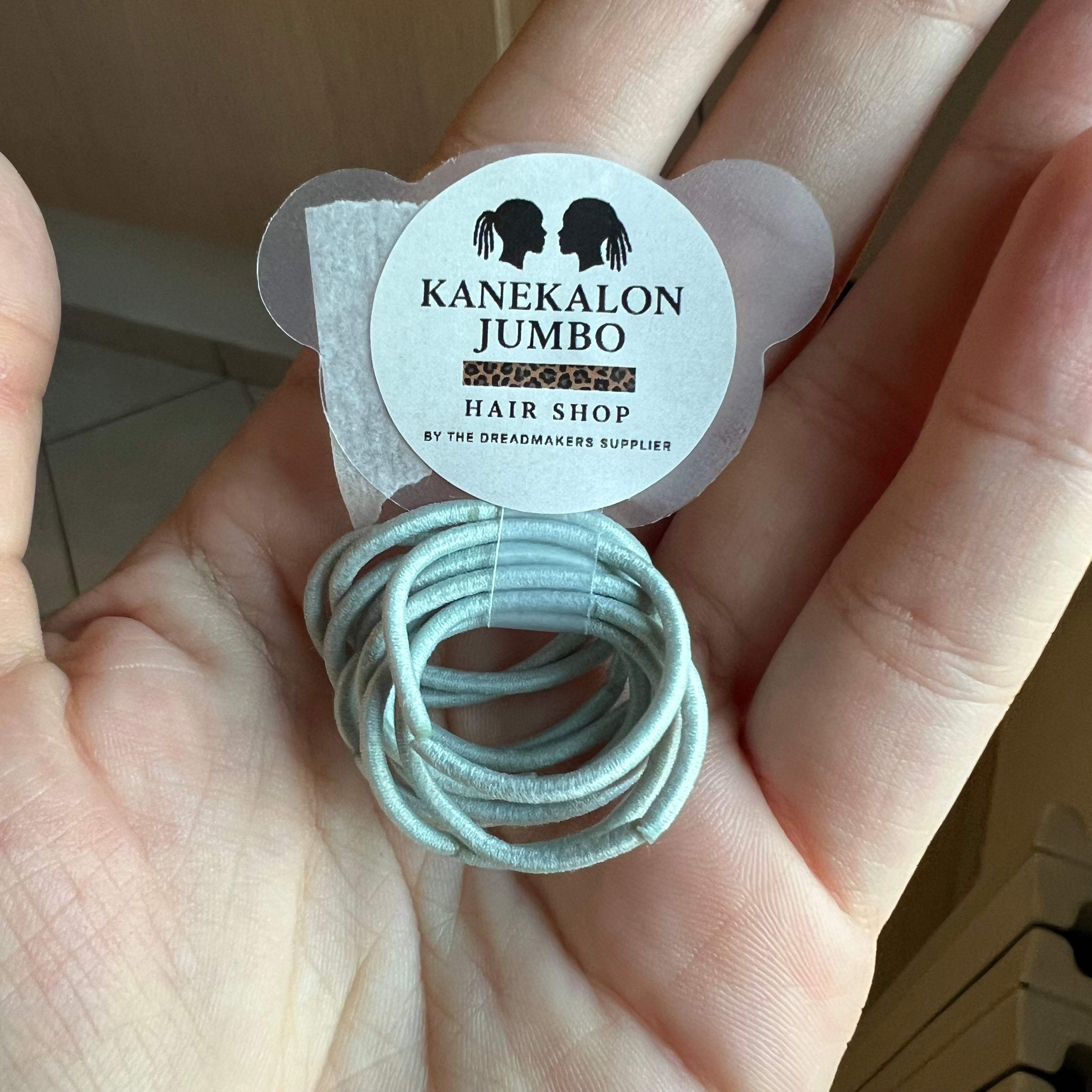 Mini Reusable Elastics for Dreadlocks and Hairstyling – 10 pcs | Ø 2 mm – Professional Use