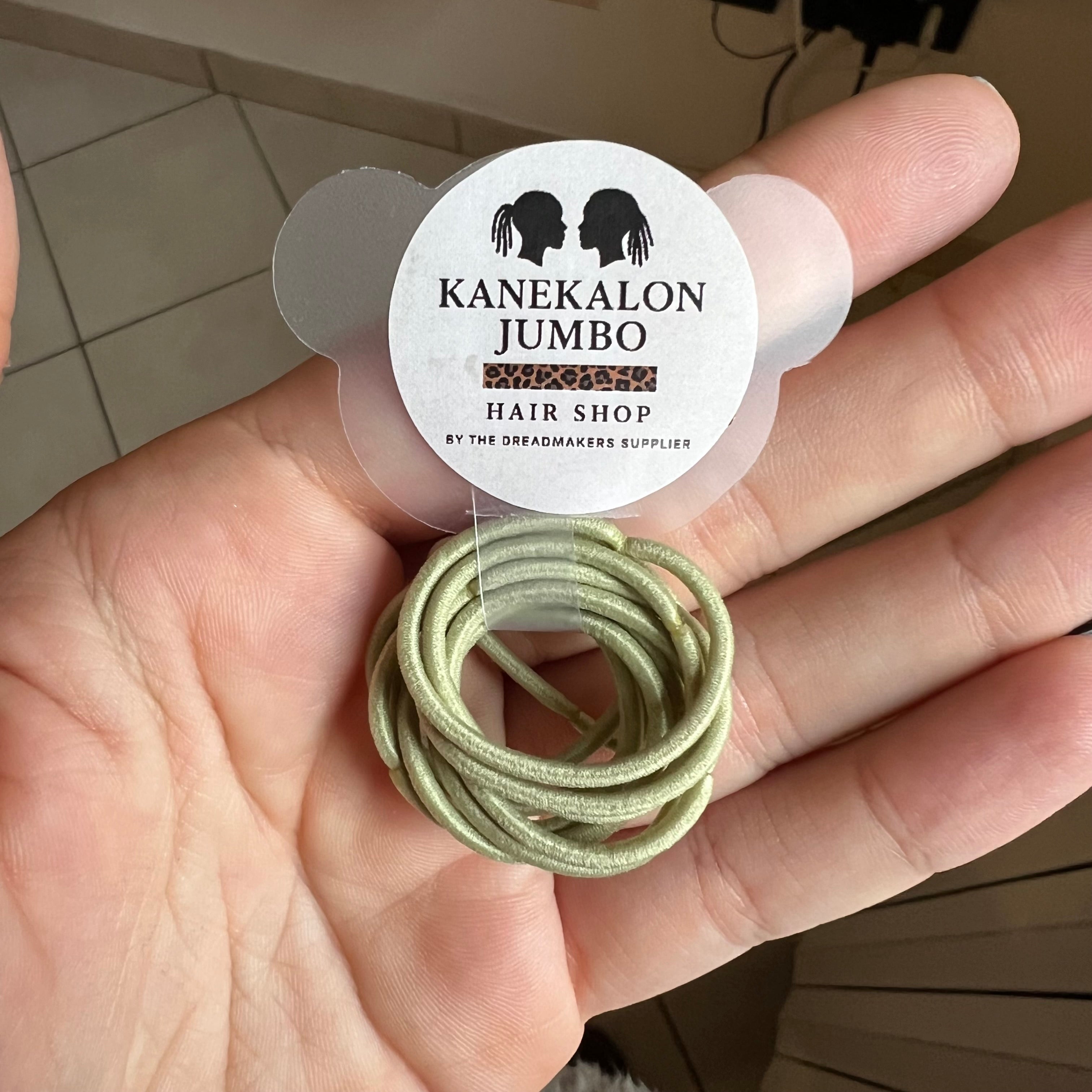 Mini Reusable Elastics for Dreadlocks and Hairstyling – 10 pcs | Ø 2 mm – Professional Use