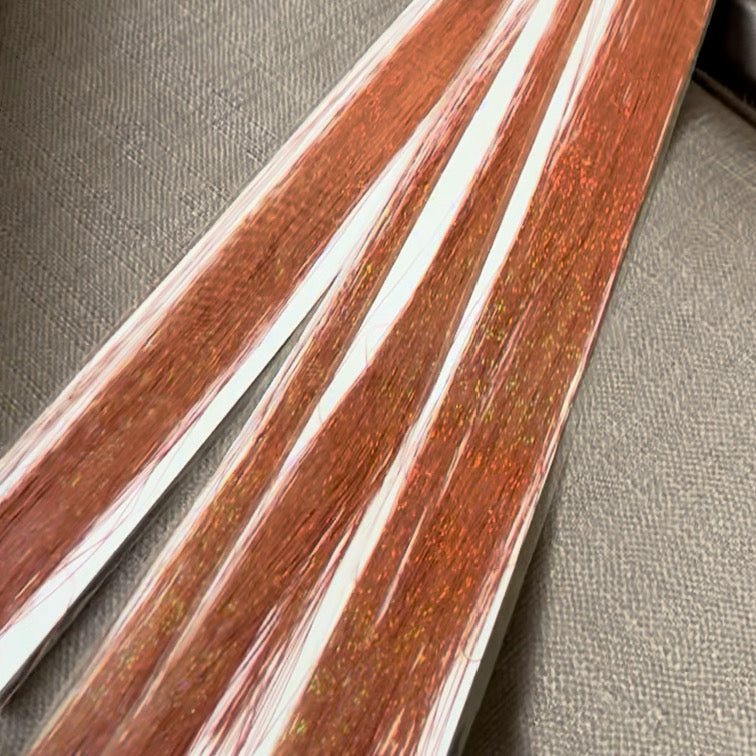 Tinsel per Capelli 120 cm – Ciocche Glitter per Braids, Boho Styles e Dreadlocks