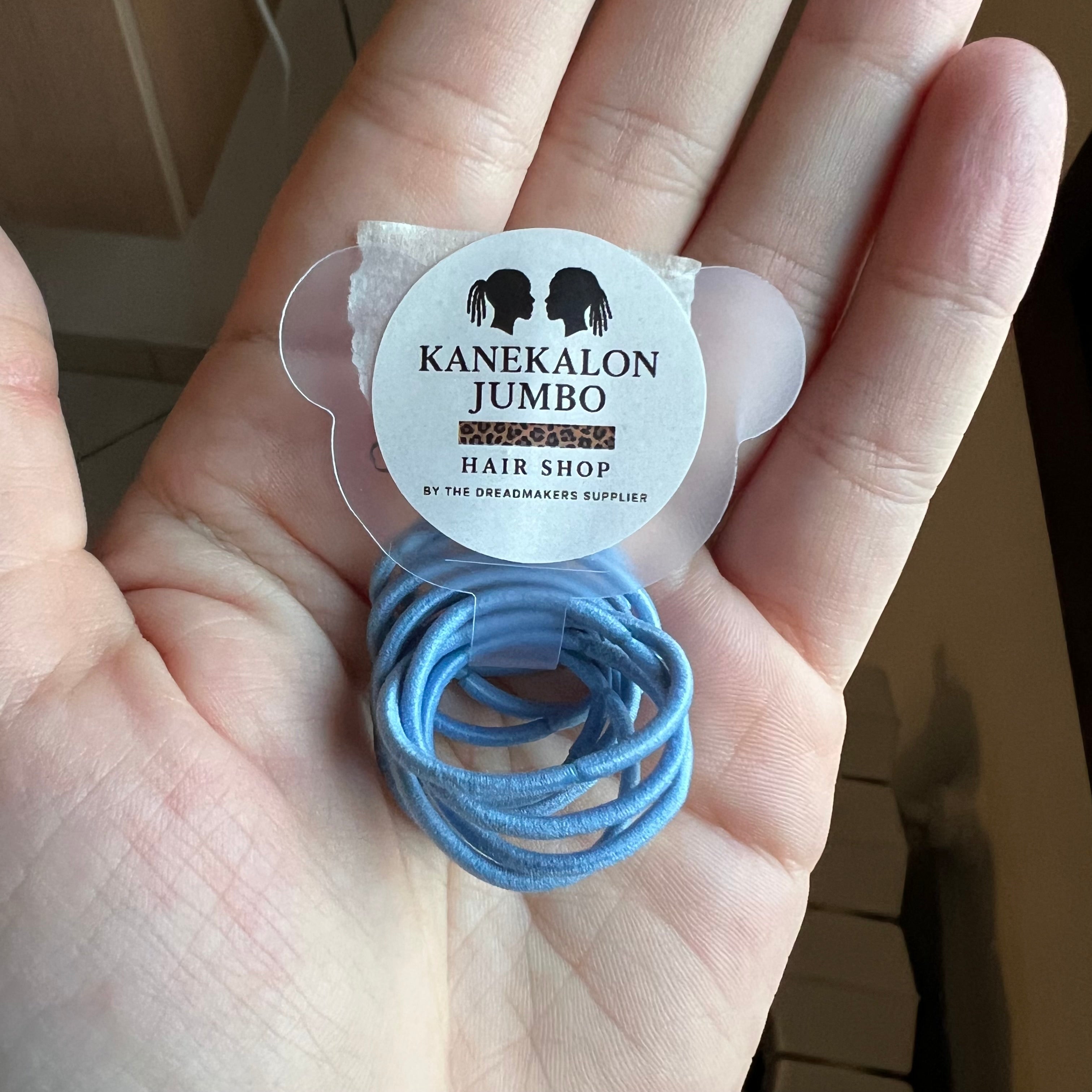 Mini Reusable Elastics for Dreadlocks and Hairstyling – 10 pcs | Ø 2 mm – Professional Use