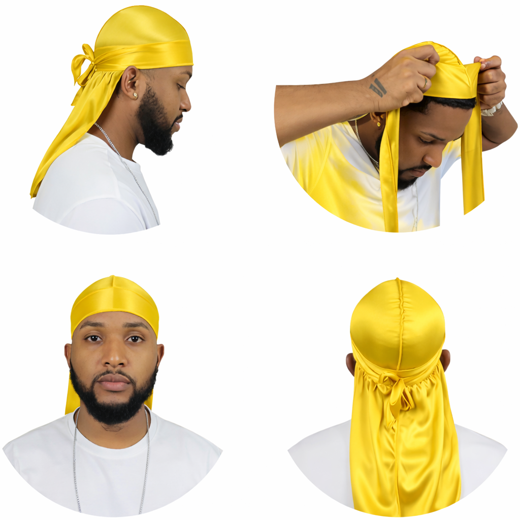 100 cm Satin Durag Unisex – Soft, Versatile, Ideal for Cornrows