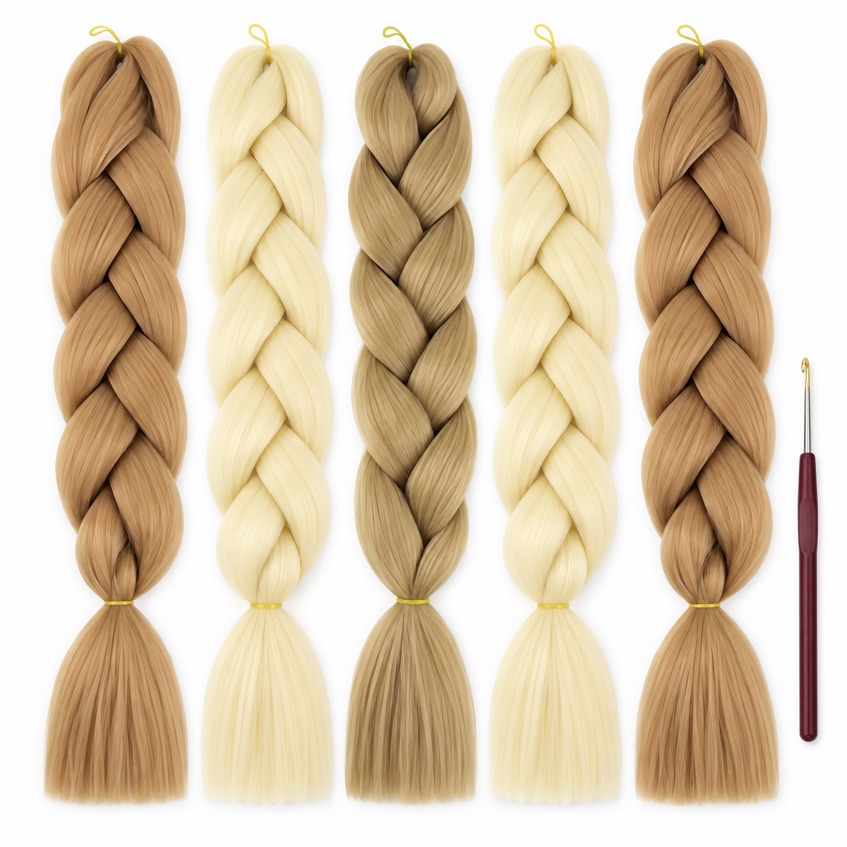 Coarse Hair Kit Testa Completa - Mix Biondo
