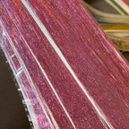 Tinsel per Capelli 120 cm – Ciocche Glitter per Braids, Boho Styles e Dreadlocks