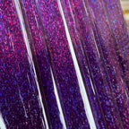 Tinsel per Capelli 120 cm – Ciocche Glitter per Braids, Boho Styles e Dreadlocks