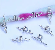 Anellini Serpente – Argento
