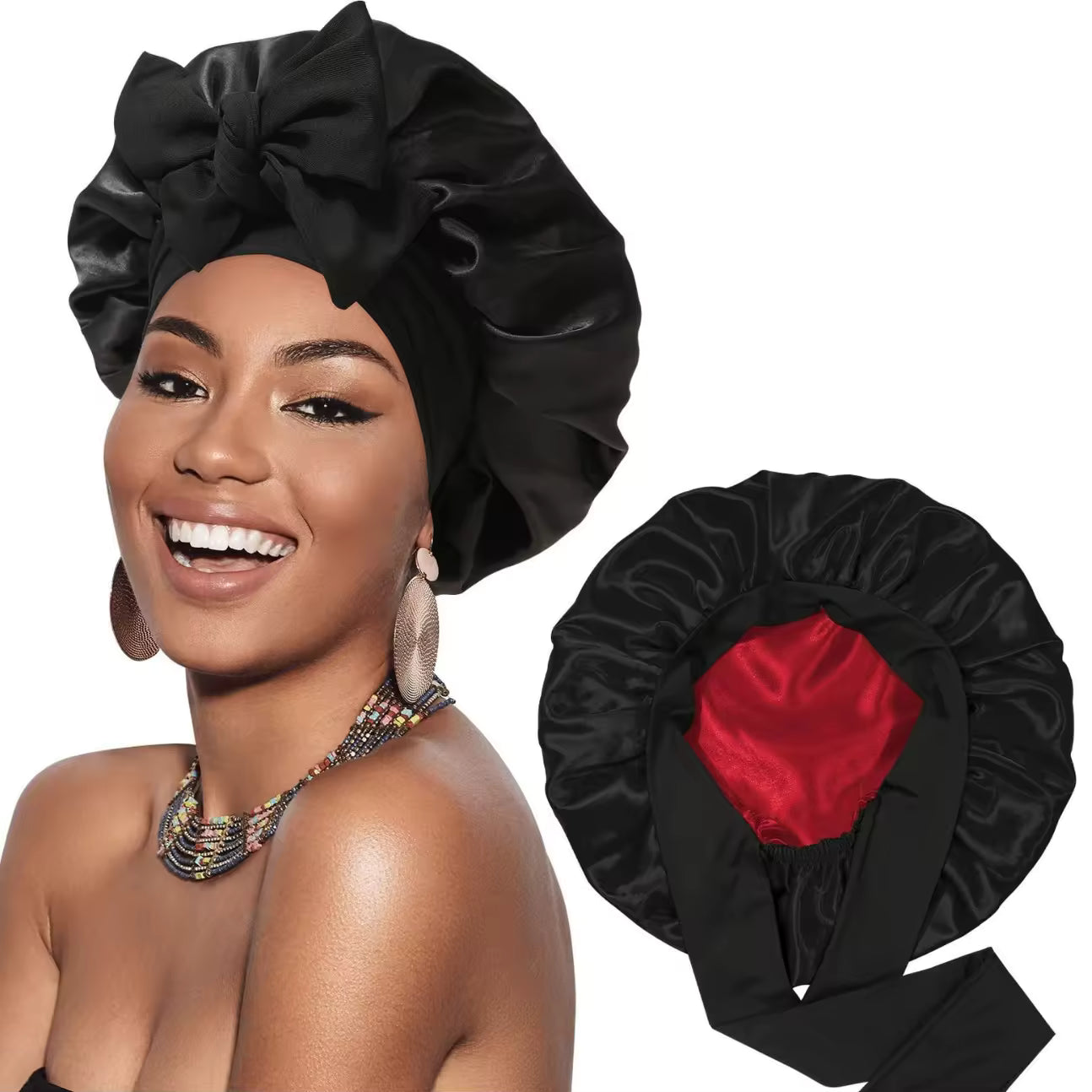 Satin Sleep Bonnet