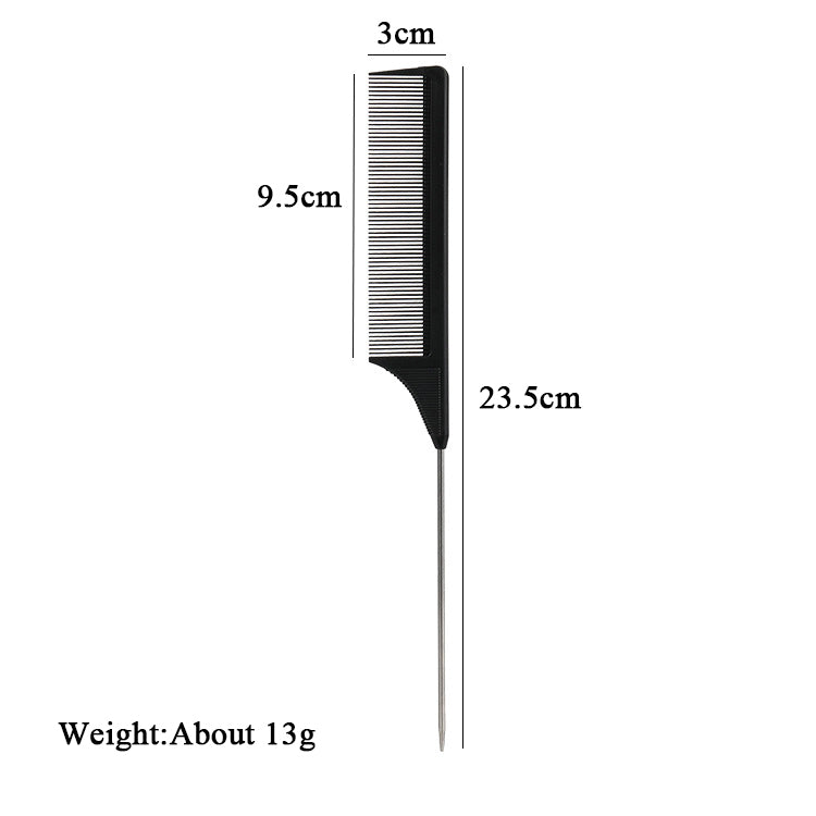 ✂️ Metal Tail Comb