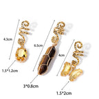 💎 Set da 3 Charm in Pietra Naturale