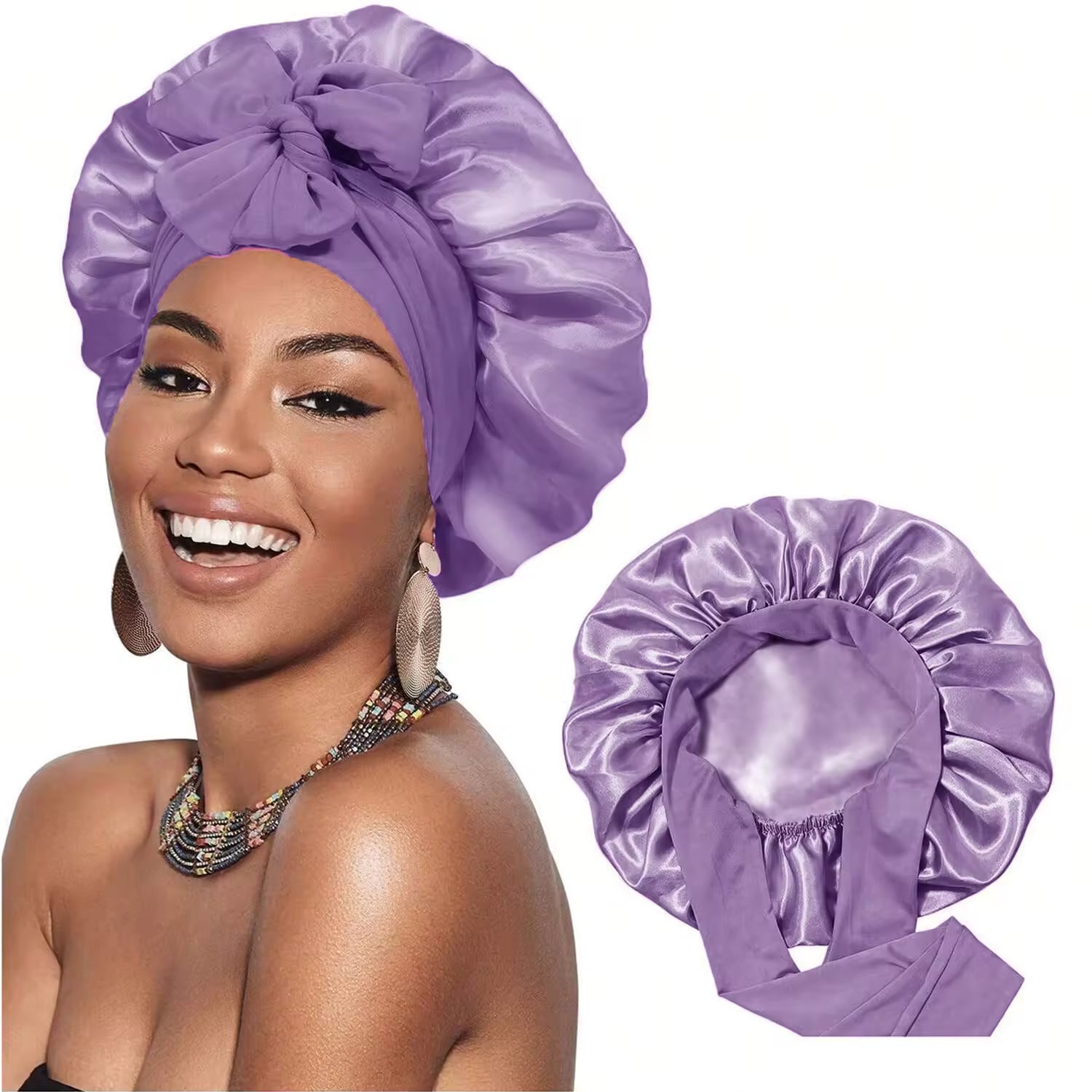 Satin Sleep Bonnet