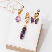3er Set Charms aus Naturstein