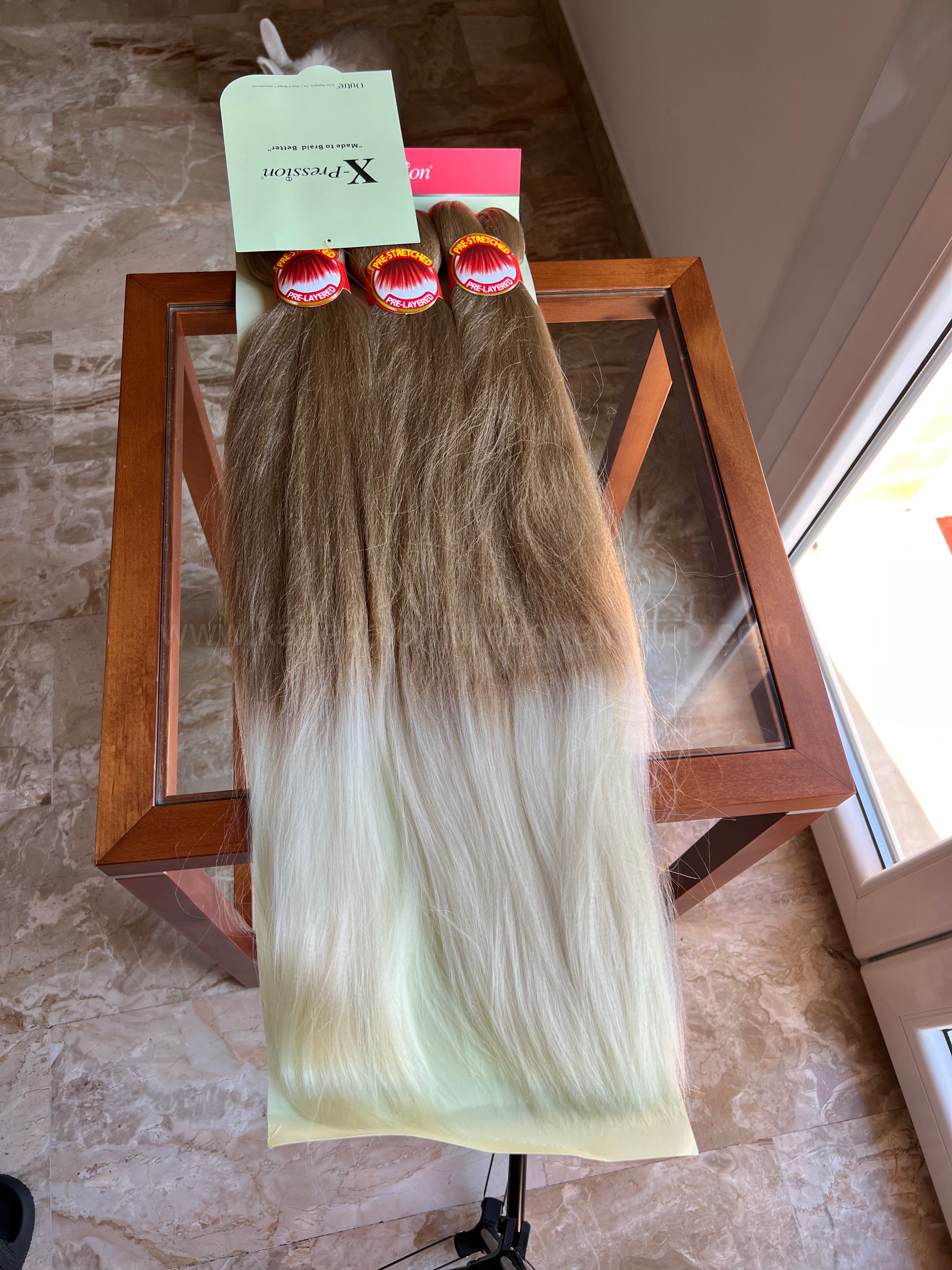 EZ Braid Confezione Risparmio Pre Stretched Kanekalon Hair 52” 270 g