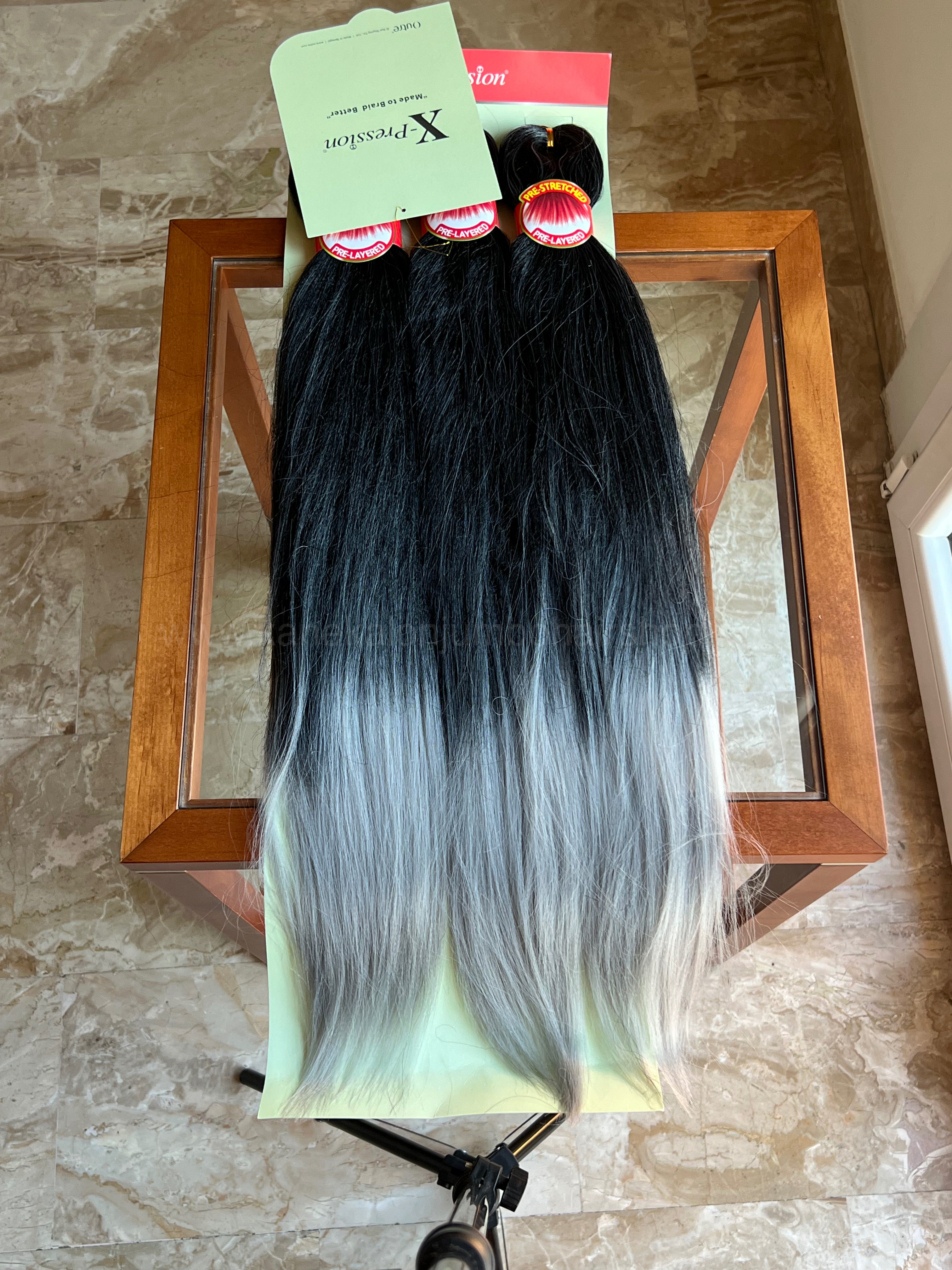 EZ Braid Confezione Risparmio Pre Stretched Kanekalon Hair 52” 270 g