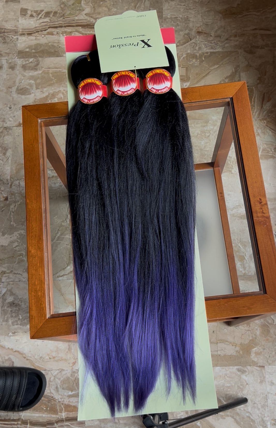 EZ Braid Confezione Risparmio Pre Stretched Kanekalon Hair 52” 270 g