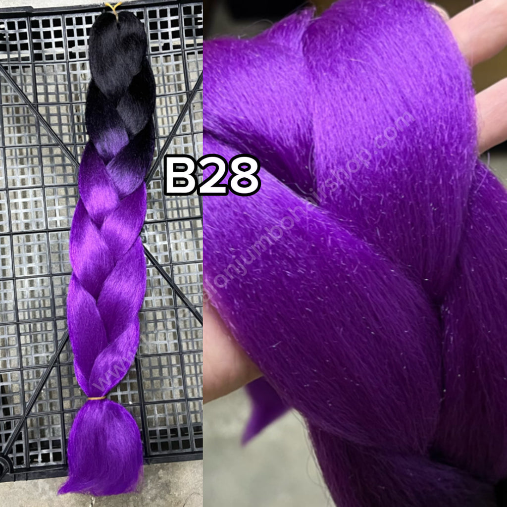 Multicolor Coarse Jumbo Hair | 100 g | 60 cm | Fibra Ad Alta Temperatura